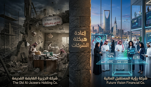 إعادة هيكلة الشركات