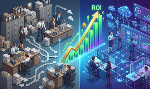 ROI التحول الرقمي