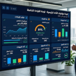 نموذج لوحة مؤشرات KPI جاهز Excel