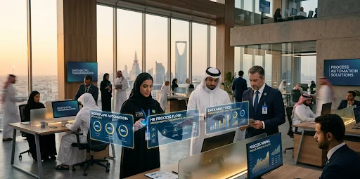 أتمتة العمليات الإدارية في الرياض